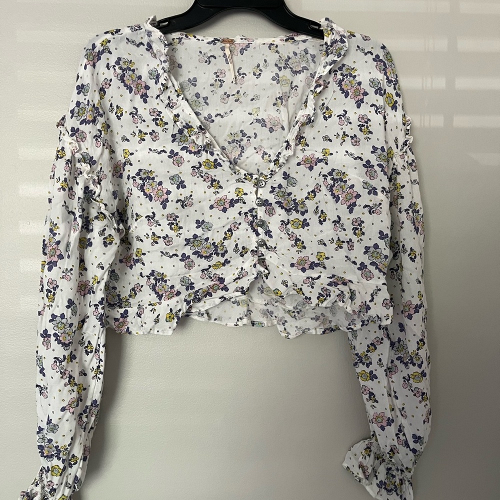 Free People Floral Skirt Set